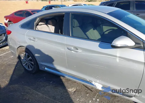 2015 Hyundai Sonata Sport из США, поврежденный, VIN 5NPE34AF1FH032460